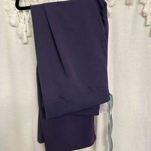 Figs Livingston scrub pants purple shadow